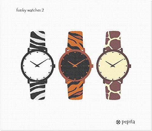 Комплект за бродерия pepita Фънки Watches 2