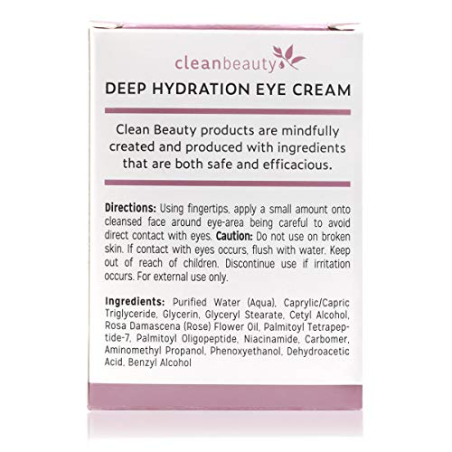 Clean Beauty Deep Hydration Eye Cream, 1 унция