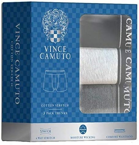 Мъжки памучни участък-гащи Винс Camuto от 3 опаковки