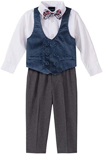Комплект жилетка Наутика Baby Момчета от 4 части с риза, елек, панталони и вратовръзка