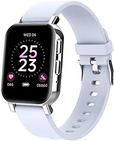 QFSLR Фитнес Часовник Smartwatch 1,7 Екран, Тракер Активност с Bluetooth Разговори Монитор на Сърдечната Честота, Кръвно Налягане, Spo2 за Мъже Жени Водоустойчив IP67 за Android и iOS