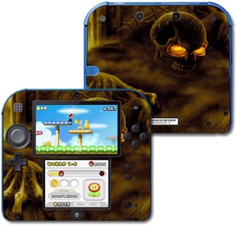 MightySkins Skin Съвместими с Nintendo 2DS wrap Sticker Skins Grave Digger