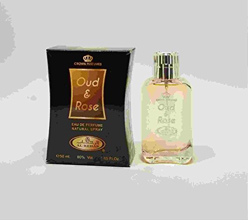 Oud & Rose - Al-Rehab Eau De Perfume Natural Spray (50 мл/1,65 течни унции)