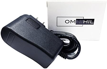 Omnihil 8 фута AC /DC адаптер е Съвместим с радио ShAC k MD-1160, MD-981 и MD-992Keyboard