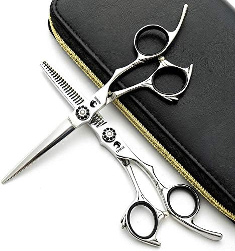 TIJERAS 6.0 Професионални Ножици За Подстригване на Коса Прав Истончающие Ножици Япония 440C за Салон/Фризьор