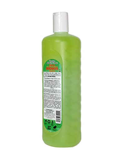 2 Pack DEL INDIO PAPAGO Bergamot Shampoo 1.1 lt / 37.1 Fl Oz - Мексико красота - Гладки и прави косата - Осигурява хидратация