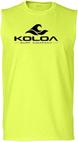 Koloa Surf Мъжка Класическа вълна Ултра в памучна тениска без ръкави, размери S-2XL