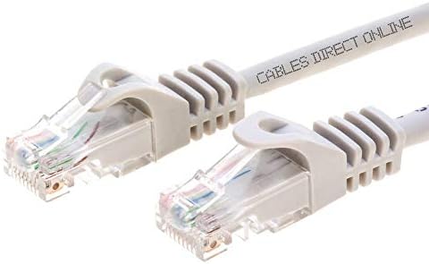 Кабели директно Онлайн Сив 200ft Cat6 Ethernet rj-45 Мрежов Кабел, Интернет-Модем, Пач-Кабел