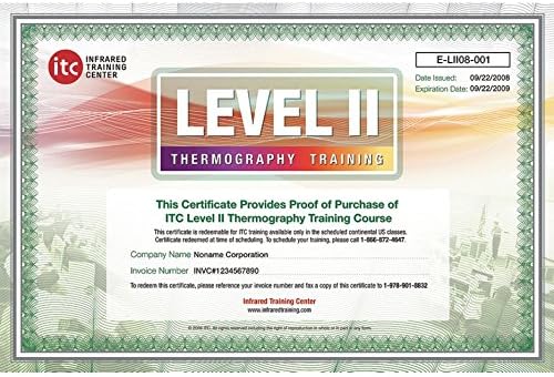 Сертифициране на FLIR ITC Level II
