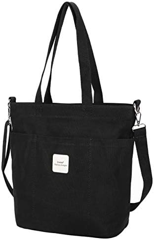 Iswee Платно Tote Bag Women Shoulder Bag Casual Top Handle Bag Cross-body Чанти
