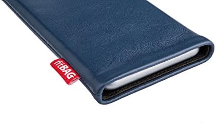 fitBAG Beat Blue Custom Tailored Sleeve for Apple iPhone 11 | Произведено в Германия | Fine Nappa Leather Pouch Case Cover
