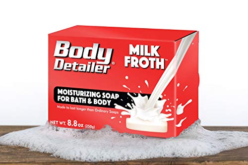 Body Detailer MILK FROTH Moisturizing Bath Soap Bar 8.8 oz