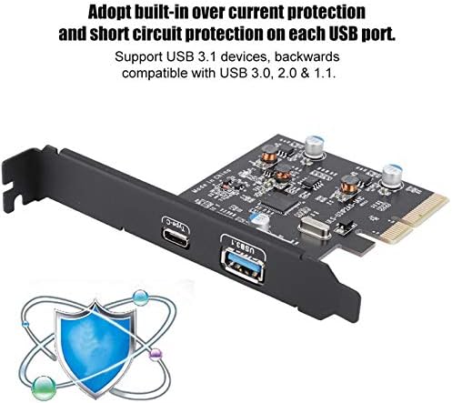 Адаптер за разширяване Карта Удобен Контролер разширение PCI 10 Gbit / с Лесен за Използване, Надежден Контролер за разширяване