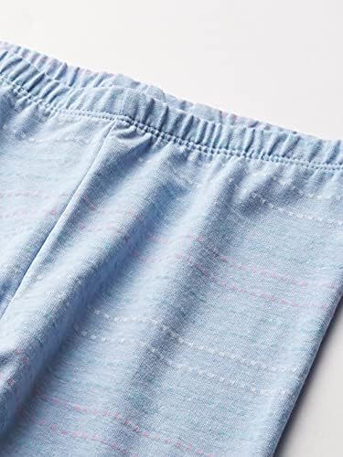 Calvin Klein baby-кратък комплект от 2 теми за момичета, Топ и къси Панталони, Меки и Удобни