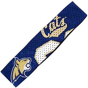 Littlearth Unisex-Adult NCAA Montana State Bobcats 1 Jersey FanBand Headband, Отборен цвят, Един размер