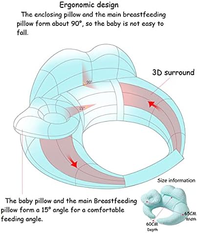 BcxRumn Бременност Спящата Възглавница Детско Кърменето Възглавница въздушна Възглавница за Кърмачки Мултифункционална