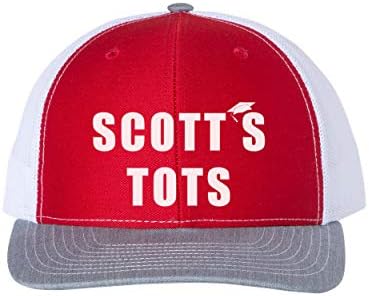 Офис шапка/Scott's Tots/Funny Caps/Adjustable възстановяване на предишното положение/White Text