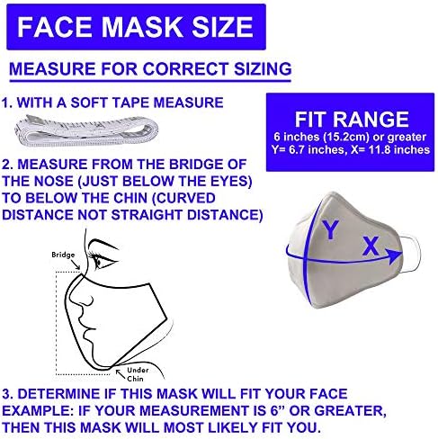 Multi-set Water Resistant Fabric Unisex Face Mask - Защитни Миещи се и Многократна употреба на Маски за Лице, Калъф за
