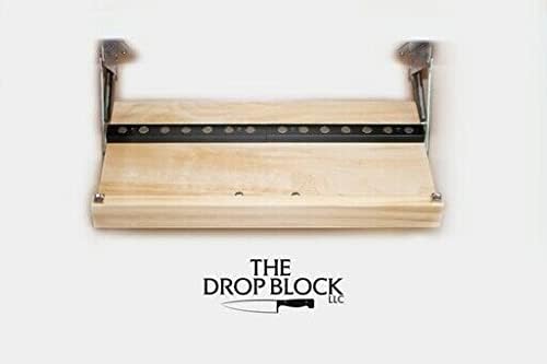 Drop Block Under Cabinet Knife Storage Rack - Small 18 x 9.5