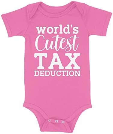 Luxxology Най-сладкото в света на приспадане на данъчен Baby Onesie