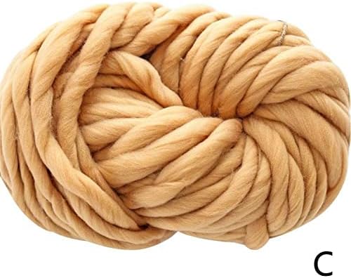 Ченсонг Двойна плетене на Супер дебела прежда е Мека вълнена прежда Дебели плетени тел около 250 грама Голяма коренастая