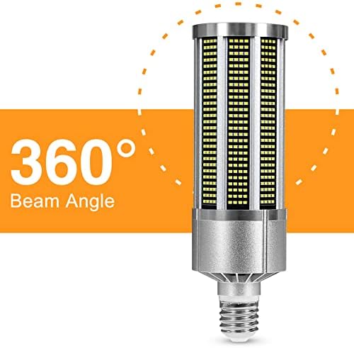 CEUGS LED Corn Bulb,240W (еквивалент на 2400W),24000LM,3000K-6000K,LED Street Area Light,E27/E39 Outdoor Indoor Garage