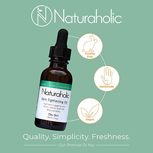 Naturaholic - Подтягивающее масло за кожа (мазна кожа) - Овлажняващ крем масло за лице за стимулиране на производството