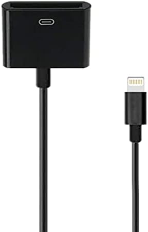 Apple Lightning to 30-Pin Adapter _BOS_ Пфи Сертифициран 8-пинов мъжки 30-пинов женски конвертор със Зарядно устройство