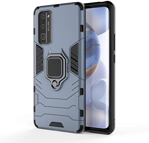 HiCASE Pro Калъф Huawei Honor 30 Pro, Военен Брониран Калъф за Телефон с Магнитен Пръстен и Метална Стойка За Автомобил
