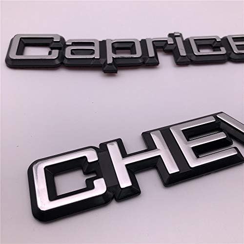 Forten Кралство Комплект от 2 бр. Каприз-Класически 3D Писмо Икона за 1977-1990 Chevy Caprice Класически Автомобил Заден
