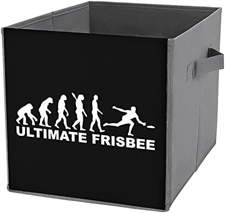 Nudquio Фризби Evolution Сгъваеми Кутии За Съхранение на Кутии и Кошници За Съхранение, с Дръжка за Организация на Офис