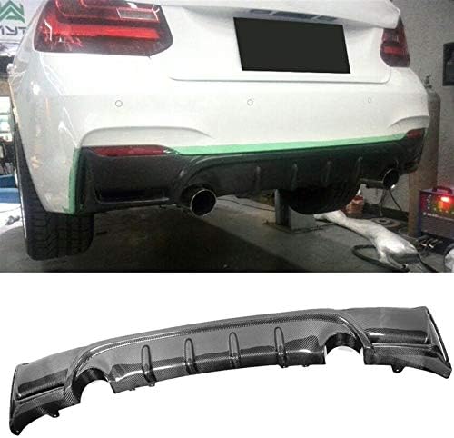 CHENTAOYAN Car Styling Комплекти Carbon Fiber Car Rear Bumper Lip Spoiler Diffuser Fit for bmw F22 M Sport Coupe Convertible