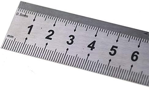 Линия от Неръждаема Стомана Пряка Линия за Измерване на Гама Скала Линия Инструмент за Измерване Канцеларски материали