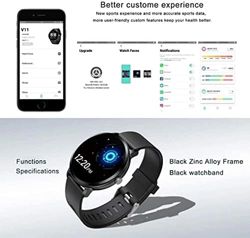 Смарт часовници за мъже и жени,Умни часовници за телефони с Android и iOS, IP68 Водоустойчив smart-часовници, за Напомняне,