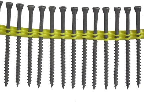 Quik Drive DTHQ3S Trim Head Screw for Deck and Dock 3-Inch with Quik Corrosion Guard Protection
