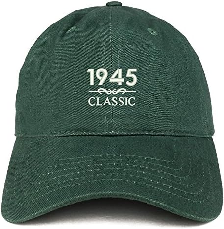 Моден Магазин за дрехи Класически 1945 Бродирана Ретро Мек Памук бейзболна шапка