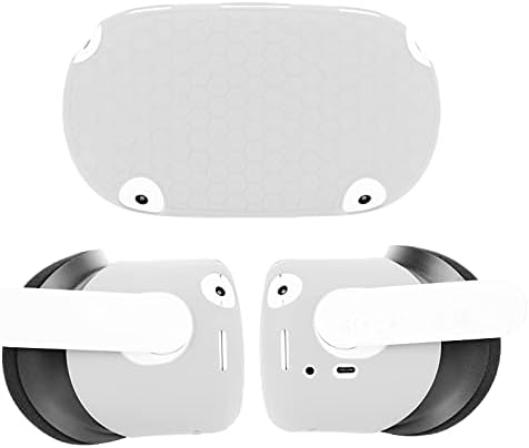 Защитната Обвивка Калъф за Quest 2 Oculus Аксесоари VR Силиконова Кожа Предната Защита на Лицето Качулка Комплект Анти