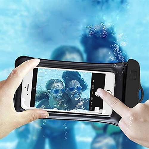 LJWXX Непромокаема Чанта 6 инча Плаващ въздушна Възглавница Плувен чанта Водоустойчива Мобилен Телефон, Калъф за Мобилен