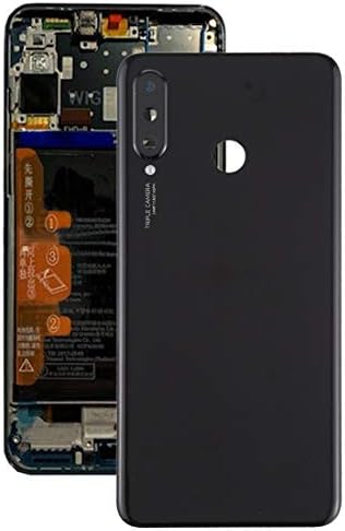 AFANG Смяна на батерията Задната капачка от обектива на камерата, за Huawei P30 Lite (24MP) (черен) (Цвят : черен)