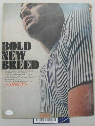 Sandy Koufax Hand Signed Autographed Baseball Sports Magazine 1965 ОА 8417831 - Списания MLB С Автограф
