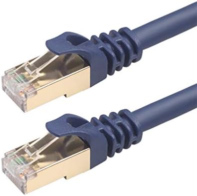 Мрежа LAN,Обжимные Инструменти,Конектори 7,6 м CAT8 Компютърен Switch Път Ултра-Плосък Ethernet Мрежов Кабел LAN, Кръпка-Тел RJ-45