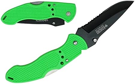 Нов Сгъваем Джобен Pro Тактически Нож Зелено-Черен Назъбен Нож Програма EDC Оцеляването на Къмпинг Открит Нож TG-0003M