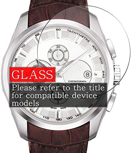 [3 Pack] Synvy Закалено Стъкло Протектор на Екрана, Съвместим с Matrix Industries PowerWatch PW01JP 9H Film Smartwatch Smart Watch Protectors