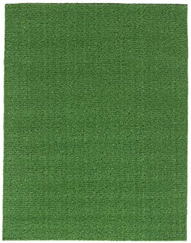 Ottomanson Evergreen Изкуствена трева Мат, 20 см x 30 см Зелен