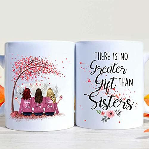 Чаша за 11 грама - VV11 Подарък за Деня на сестри, няма по-голям подарък от сестри, Персонализирана чаша сестри, Чаши