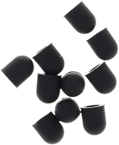 Сменяеми силиконови накрайници LIXFDJ за стилусов с чувствителен на допир екран,5,8 мм+7.0 мм/58 (черен цвят)