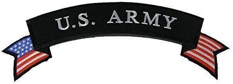 Бродирани Лепенки - Лепенки за жени и мъже - US Army TOP Балансьор Back Biker Veteran Soldier Service