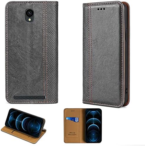 Aroepurt Flip Case е Съвместим с Небе Device Elite A5 Phone Case Stand Cover + [2 Pack] Film Soft TPU Screen Protector
