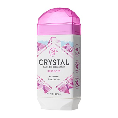 Crystal 24 Hours Натурален Дезодорант Без аромат, Абсорбира Влагата, 2,5 грама