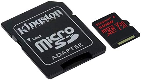 Професионален microSDXC 512GB Работи за Фиго DuosCard Custom, доказан SanFlash и Kingston. (80 MBIT/сек)